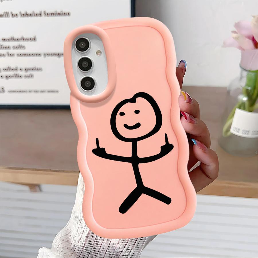 Soft Phone Cover Case for Samsung Galaxy A15 A14 A12 A16 A52 A21s A11 A13 A22 A23 A33 A53 A03 A04 A05 A06 Cartoon Matchman
