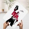 The Rock Champion Illustration Poster Customized Wall Art Vintage Metal Signs Retro Tin Plaque for Man Cave Home Decorations