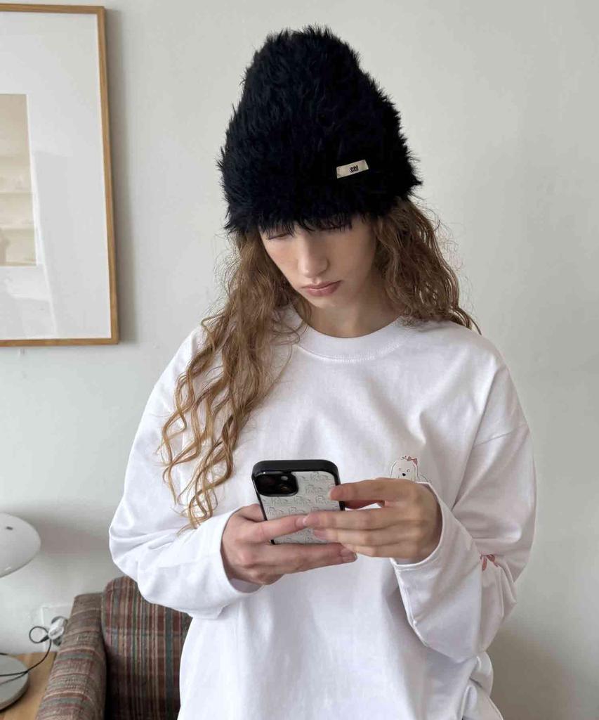 DELIDI Hiems Fur Beanie (Black)