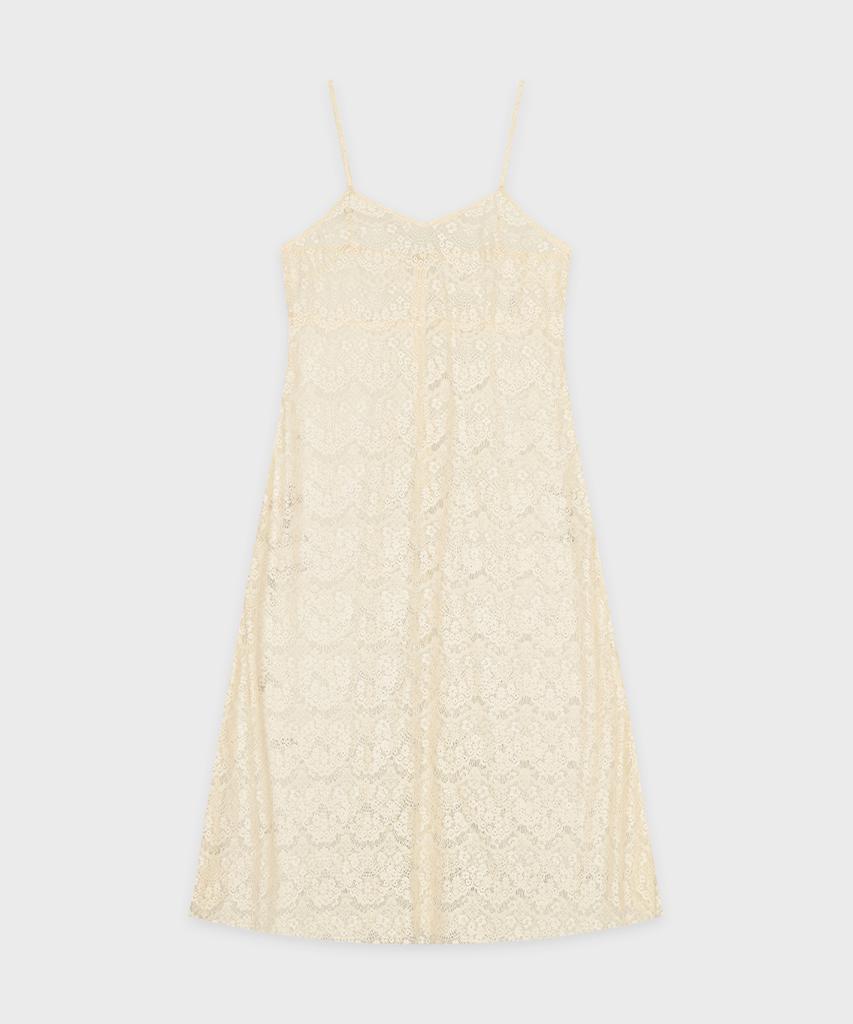 SINOON Lace Layered Dress (2 Colors)