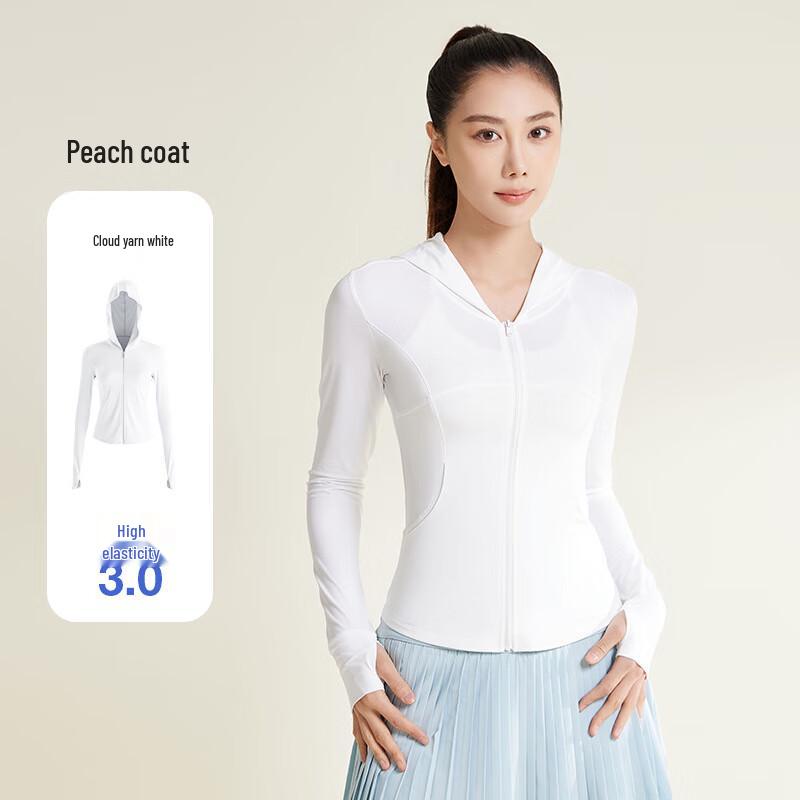 WEZHOUPF50+ Lightweight Ice-Feel Hooded Sun Protection Jacket for Women