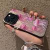 Pink Jellyfish Phone Pro Max Transparent Cover for iPhone 16 16E 15 14 13 12 11 Case