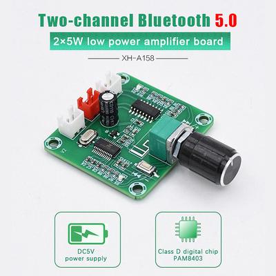 Xh-A158 Wireless Speaker Amplifier Board Ultra Clear Bluetooth 5.0 Audio Power Amplifier Board