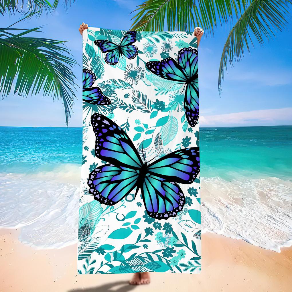 Nieuwe Boheemse Strandlaken Sneldrogend Zwemhanddoek Zachte Badhanddoek voor Zandstoel Ligstoel Zwembad