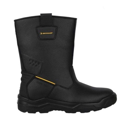 Dunlop Mens Leather Steel Toe Cap Safety Boots
