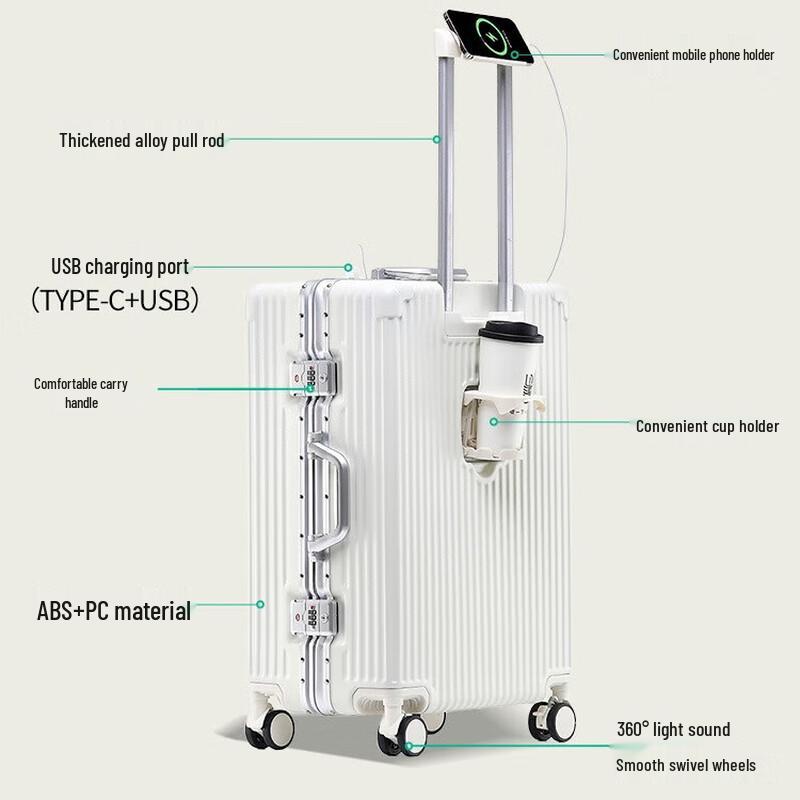OEING Aluminum Frame Luggage