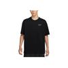 Nike Tee M90 Oc Verb Letter Logo Design Casual Pullover Short Sleeve T-Shirt Men Tops Black FZ8084010