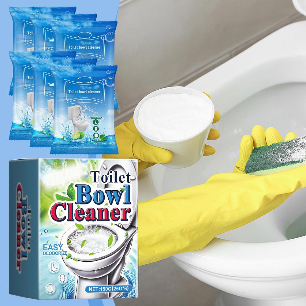 Polvere Pulizia WC Domestica Polvere Pulizia WC Bagno Schiuma Pulizia Profonda Grado Alimentare Confezioni Per Uso Domestico In