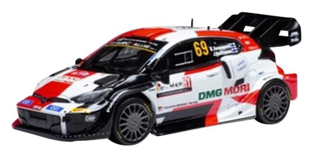 Ixo International Trading ixo Toyota GR Yaris Rally 1 2022 Croatia Rally Winner Completed Product (KOKUSAI BOEKI) 1/43 #69 K.Rovanpera/J.Halttunen