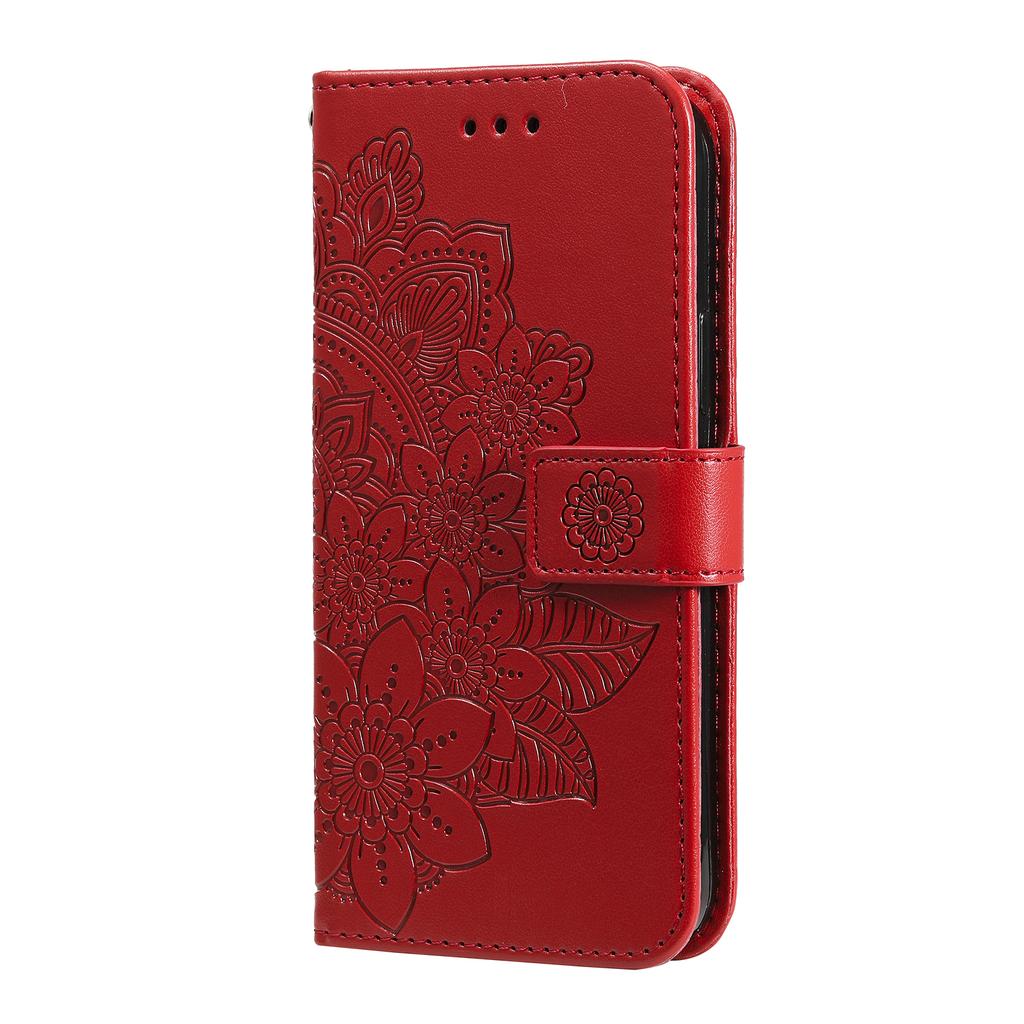 For Xiaomi Poco F7 5G/Redmi Turbo 4 Pro 5G Case Floral Pattern PU Leather Wallet Stand Phone Cover
