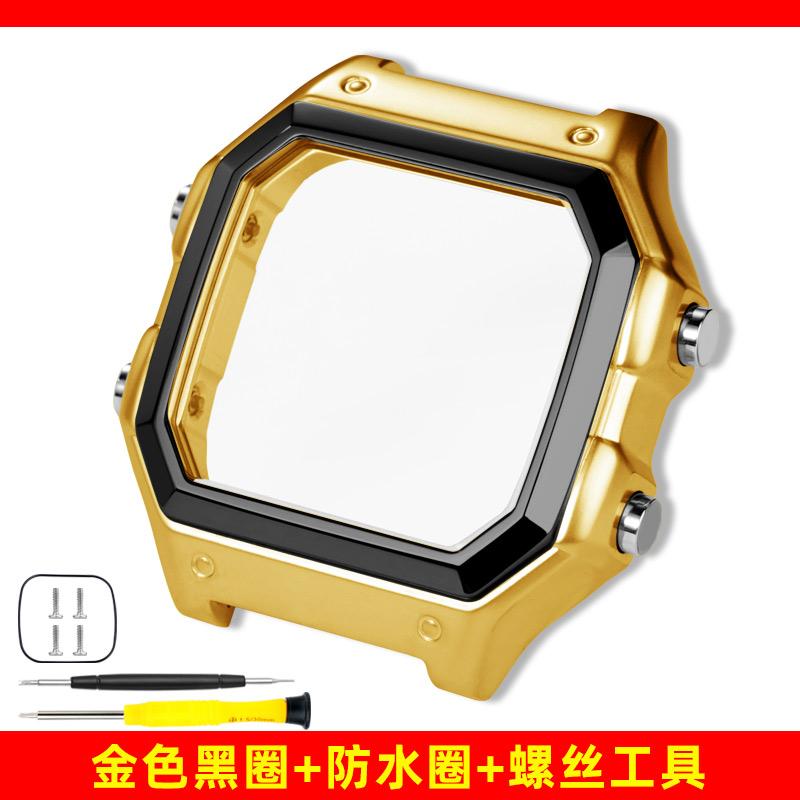 Upgrade All Metal Case Fashion For Casio AE1200 Mod Kit Modified 3299 AE-1200 Bezel Strap Stainless Steel Watch Band Accessories