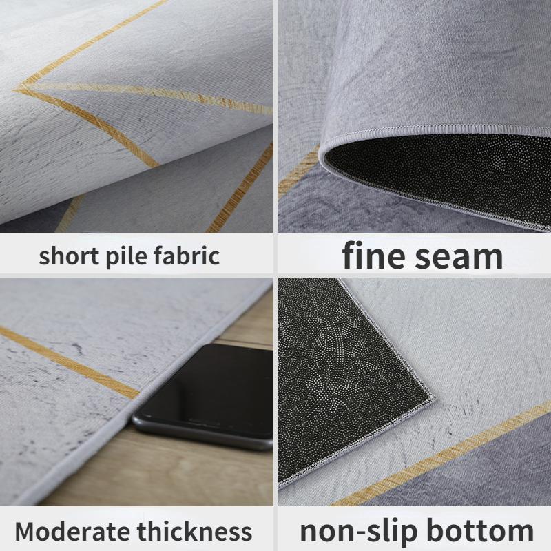 Japanese and Korean Style Round Rugs for Bedroom Decor Carpets for Living Room Decoration Teenager Home Carpet Sofa Area Rug Mat