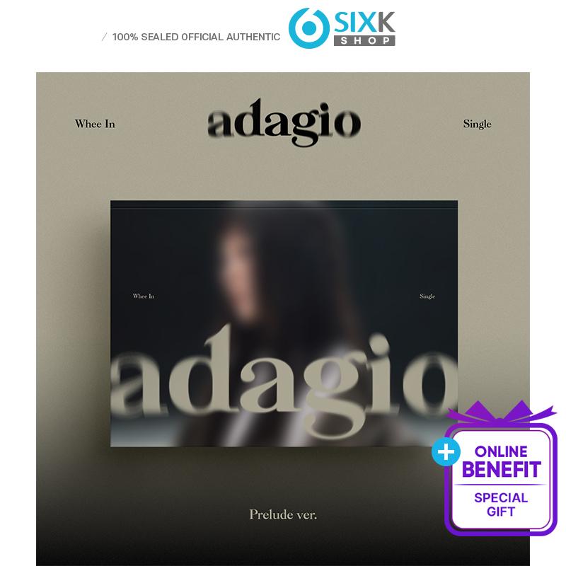 [Предзаказ] Whee in (MAMAMOO) - [adagio] Прелюдия Вер. (Онлайн-преимущество) POB SOUNDWAVE