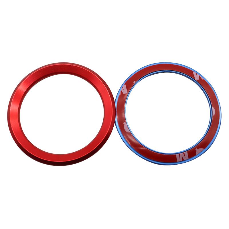 New Ring Steering Wheel Circle Sticker For BMW M3 M5 E36 E46 E60 E90 E92 X1 F48 X3 X5 X6 Color My Life Car Styling Decoration