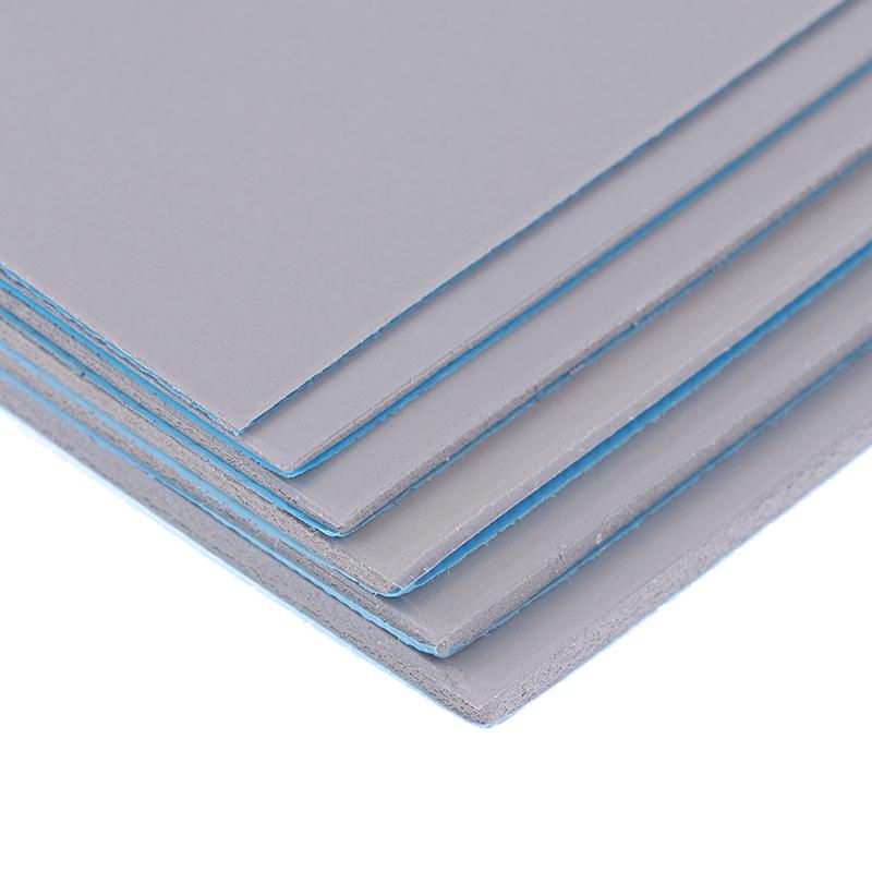 1Pc - 17W/MK GPU CPU Heatsink Cooling Conductive Silicone Thermal Pad 100x100mm Thickness 0.5/1/1.5/2/2.5/3mm Insulation Pad