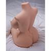 20KG 100% Silikon&Lebensechte Realistische Sexpuppe mit Ultraweicher Haut & Flexiblem Sextorso, Dickem Hintern & Doppeleinstiegslöchern für Vaginal & Anal