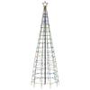 VidaXL LED Christmas Tree with Tips 570 Colorful LEDs 300 Cm, Christmas Decoration, LED Light, Christmas Light 358106