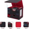 New PU Leather Trading Card Deck Box Holds 120+ Sleeved Cards Durable Cards Case Collectible Game Storage Holder Gift