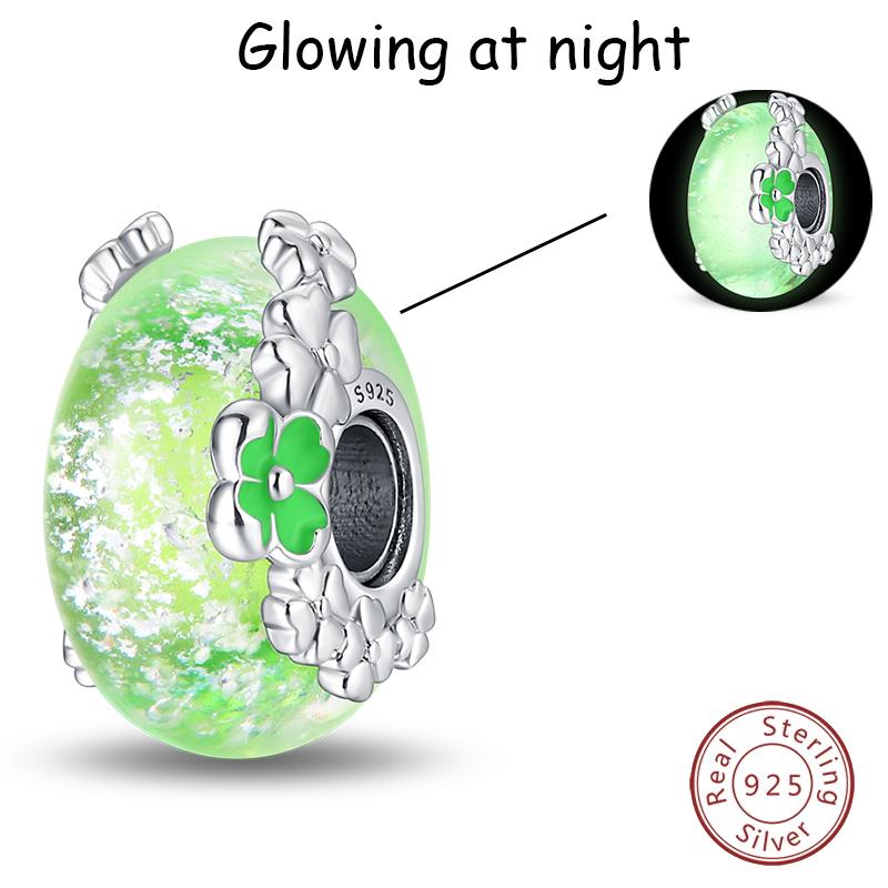 

100 copper Flower Sea Starry Sky Cherry Luminous Sweet Charm Bead Charms Bead Charms 3mm Do It Yourself Fine Jewellery Gifts