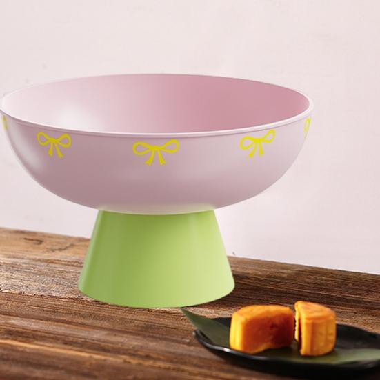 Fruit Tray with Drainage Base Creative Drip Fruit Basket for Kitchen Countertop Rapid Drainage Fruit Bowl