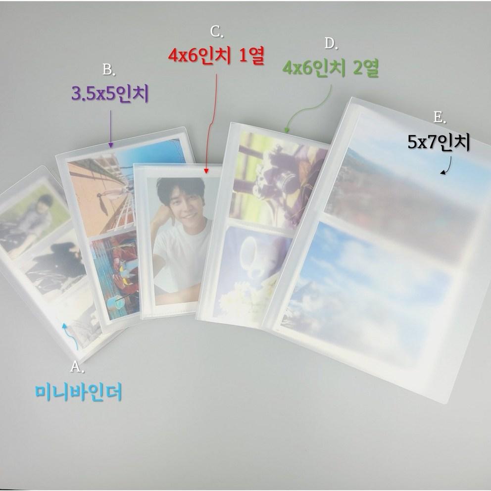 Liant pentru Fotocarduri Album Foto pentru Cărți Poștale 5 tipuri