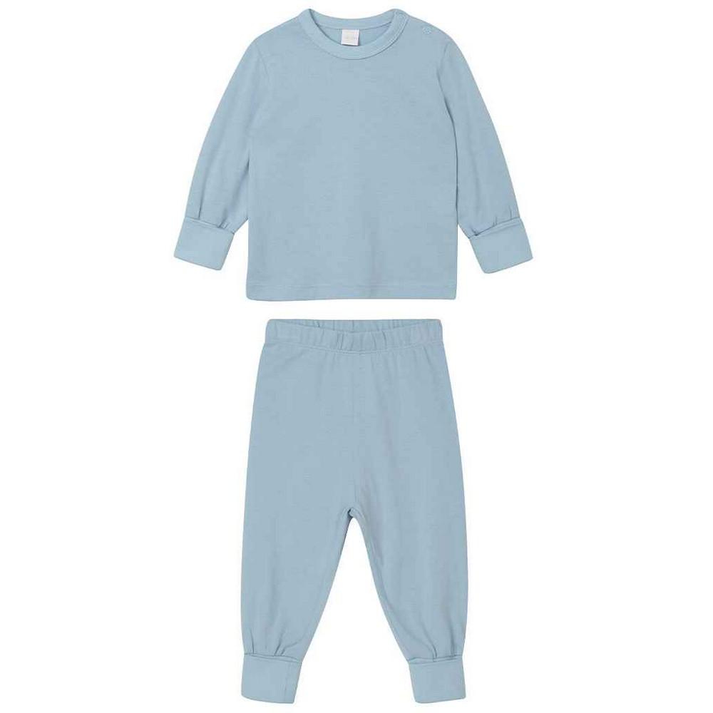 Babybugz Baby Skulder Poppers Lang Pyjamas Sett