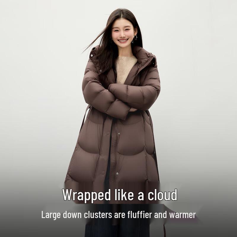 Women's Classic Hooded Long Down Jacket
