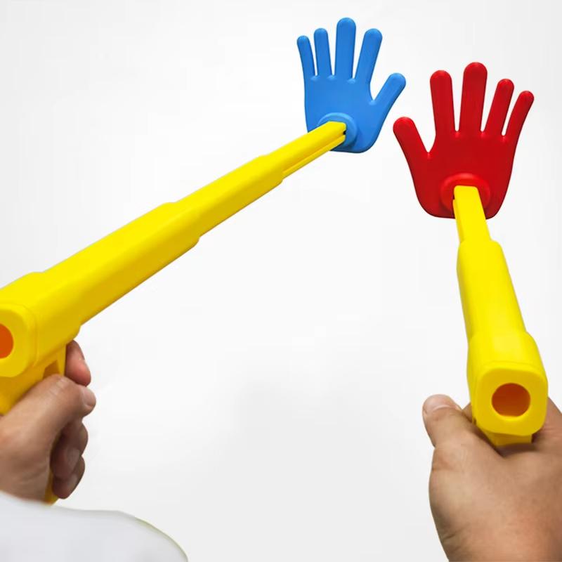 Giocattolo Mano Sasso Carta Forbice Estensibile Stampato in 3D Gioco Interattivo Retrattile con Battacchio Giocattolo per Famiglia Sollievo dallo Stress Intrattenimento