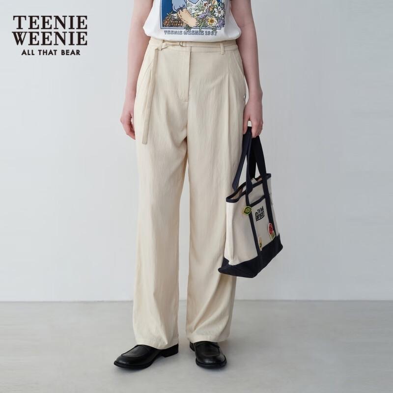 Teenie Weenie Women's High-Waist Straight Leg Pants