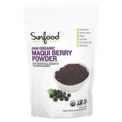 Sunfood rohes Maqui-Beeren-Pulver 227g Pulver Maqui-Beeren-Power, 227g, 1 Stück