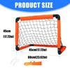 Foldable Soccer Net Kids Soccer Goals Easy To Install Soccer Goal Training Equipment for Youth Game Sports