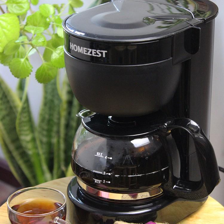 Homezest Deutsche Automatische Filterkaffeemaschine - Kompakte Kanne im amerikanischen Stil für Zuhause & Büro