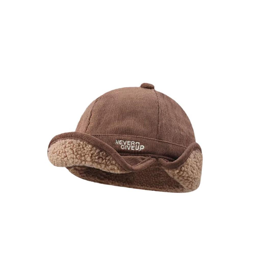 Unisex Lamb Fleece Duckbill Ear Protection Hat - Warm, Thickened Cycling & Winter Lei Feng Style