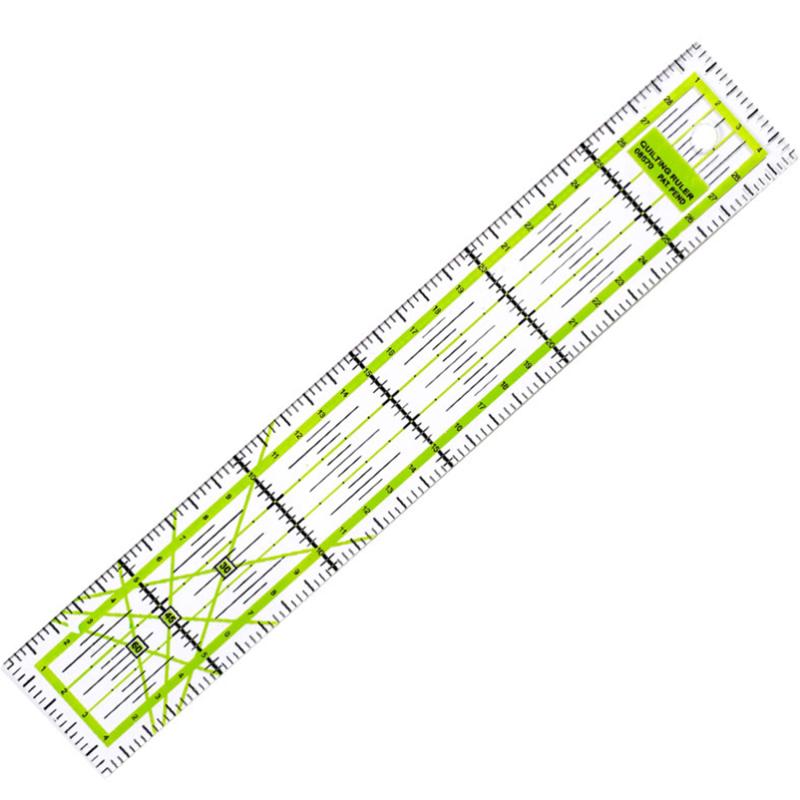 

Acrylic Patchwork Thickness Ruler Measure Gauge Clothes Sewing Tools Home Cloths Tailors Craft Measuring Clothes Straight Ruler
