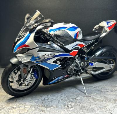 1/9 M1000Rr S1000Rr Motocicletă de Curse din Aliaj S1000Rr Simulare Model Motocicletă Sportivă de Stradă Metalică Cu Lumină Colecție Jucării pentru Copii Cadou