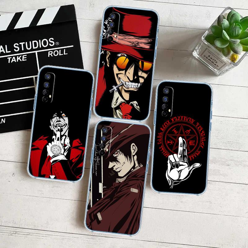 BH27 H-Hellsing Transparent Phone Case for Samsung Galaxy A04 A04S A14 A23 A34 A54 M23 M33 M52 M53