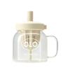 HOLOHOLO Tea Infuser Glass Bottle with Straw