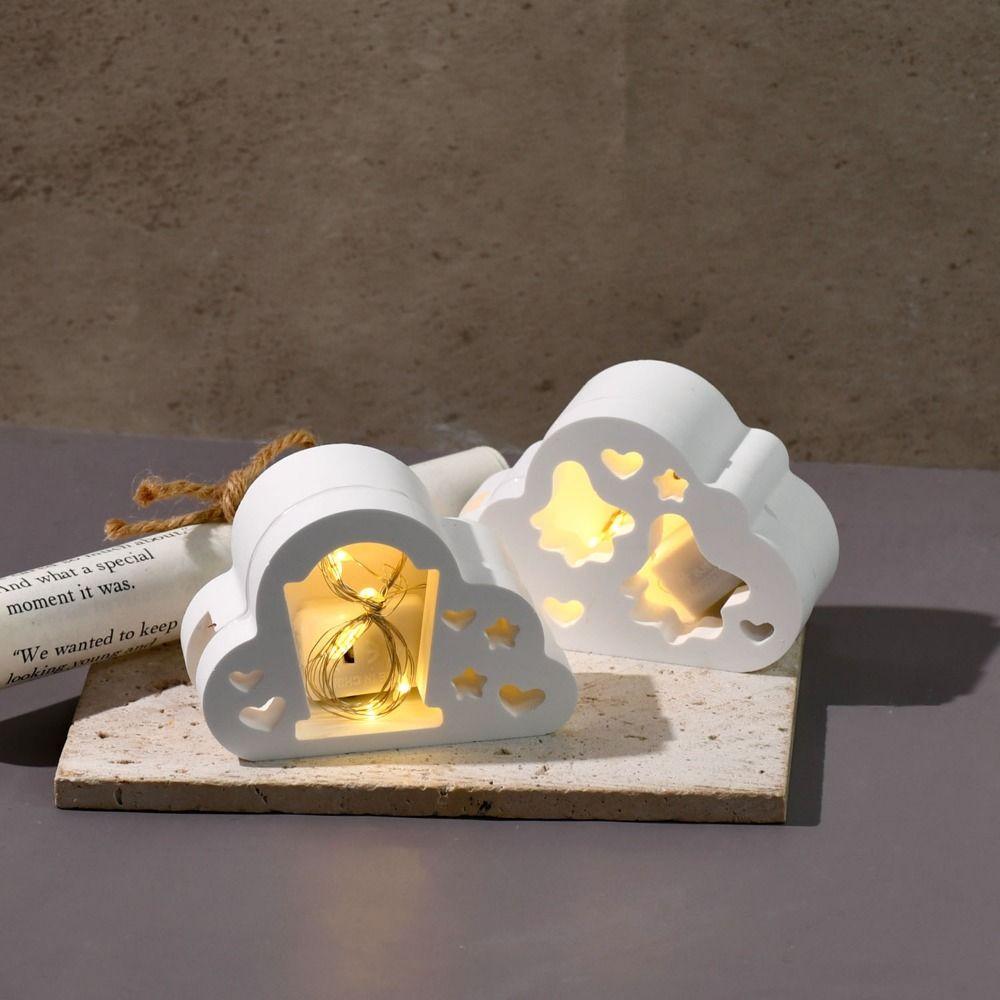 Creative Candle Lamp Silicone Mold Soft Halloween Candle Jar Mold  Party Decoration