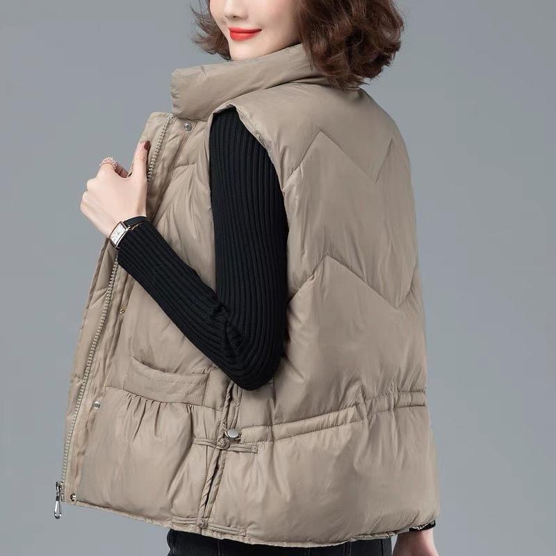 Women's Short Sleeveless Down Vest - 2025 New Spring/Autumn/Winter Style