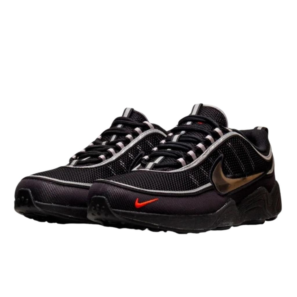 Nike Air Zoom Spiridon Black Metallic Silver