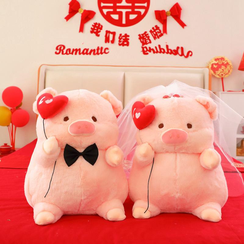 

Wedding Bed Doll Wedding Room Ornaments Doll Wedding Throws Wedding Scene Interactive Little Doll 30cm