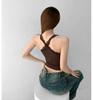 Elegant Lace Back Vest for Women - Slim Fit Summer Tank