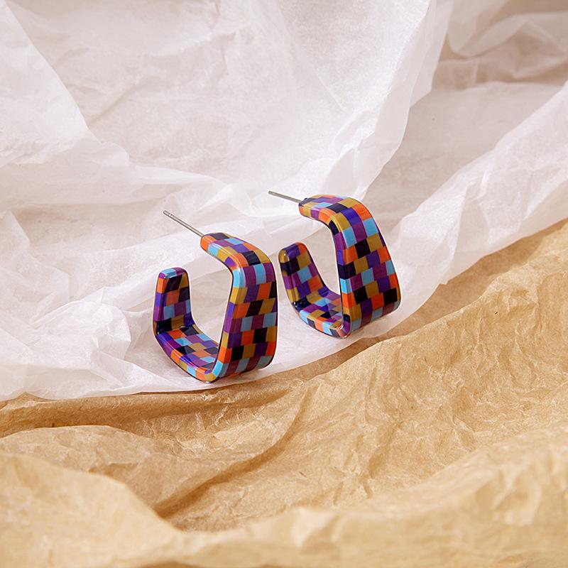 Boucles d'oreilles puces pour fille, style enfantin mignon, bijou d'oreille personnalisé de dessin animé