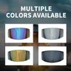 Motorcycle Anti-UV Anti-Scratch Helmets Lens Fashion Visor Wind Shield Lens Replacement for LS2