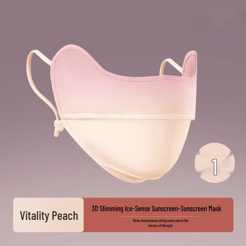 

Ice Silk Women s Breathable 3D Sunshade Face Mask – Thin Summer Sunscreen Protection