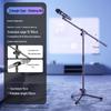 Professional Floor-standing Phone & Tablet Stand with Microphone Holder for Live Broadcasts and Streaming