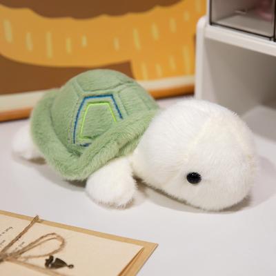 New Cute Little Turtle Simulated Plush Toy Turtle Pendant Game Gift Children's Doll Gift