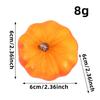 Simulation Vegetables Halloween Harvests Foam Pumpkin Restaurant Window Decorations Thanksgiving Photo Props