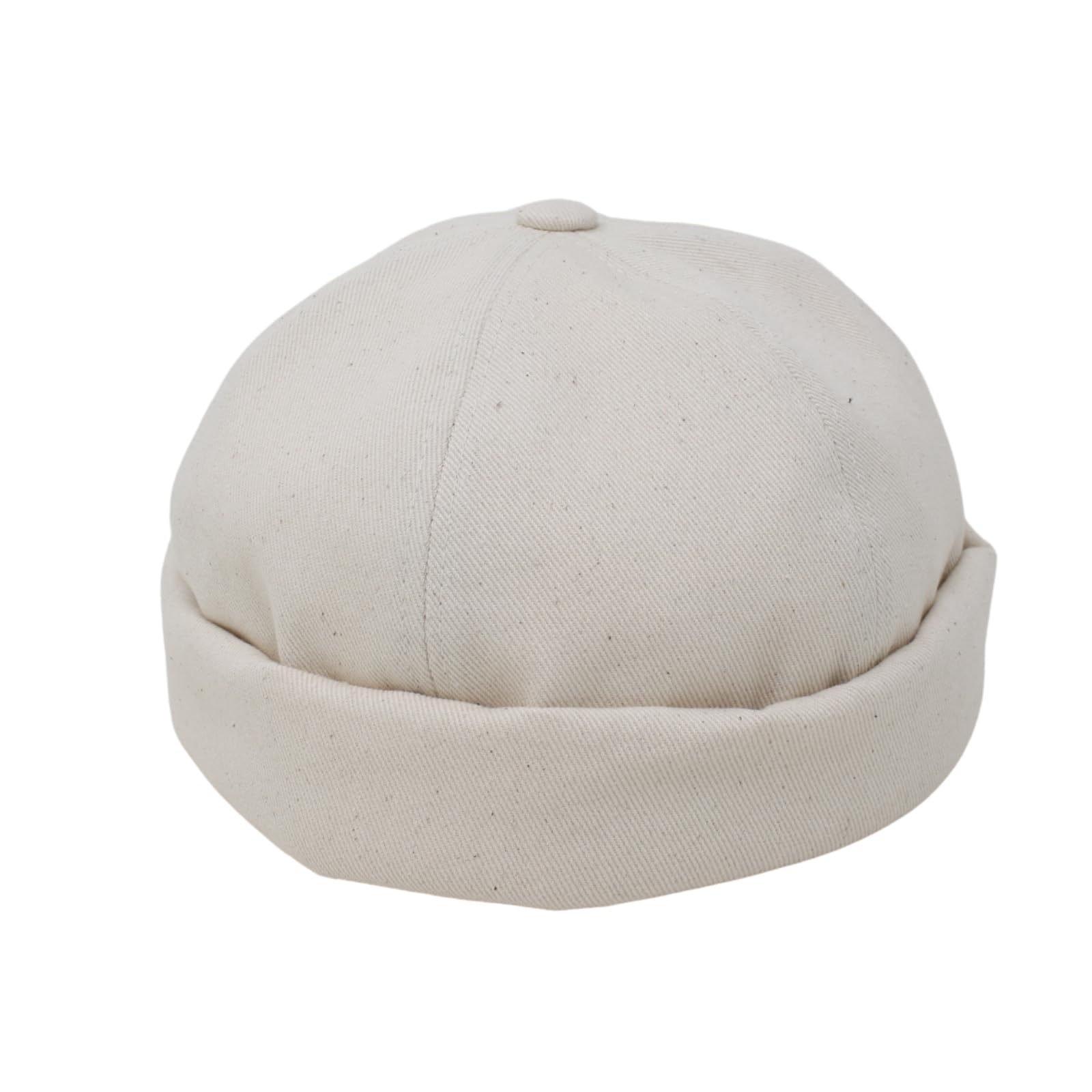 

Cotton Twill Fisherman Roll No Brim All Year All Seasons [Fabulous] Cap, Cap, Cap, Round,
