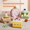 Toylinx Cute Dessert Toys Model Building Blocks 12 Types Plastic Cake Blocks Toys Girls Birthday Gift For Boys Girls And Friends
